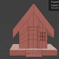Mô hình ngôi nhà nhỏ 3D trang trí bàn làm việc cực xinh - Thumbnail 2