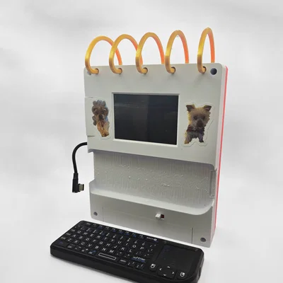 Totally Normal Notebook Cyberdeck (Cyberdeck dạng cuốn sổ)