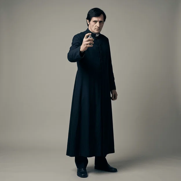 Mô hình 3D Linh mục Damien Karras trong phim The Exorcist - Image 1