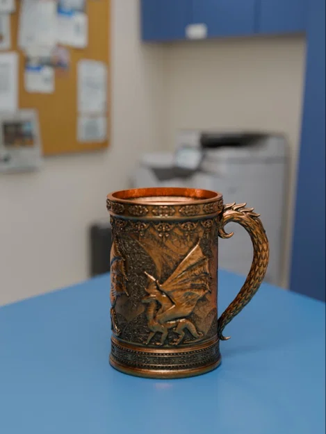 Ly Dragon Mug – Nhận 300 mẫu trên PATREON - Image 2