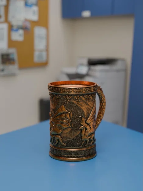 Ly Dragon Mug – Nhận 300 mẫu trên PATREON - Image 3