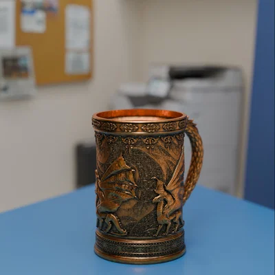 Ly Dragon Mug – Nhận 300 mẫu trên PATREON