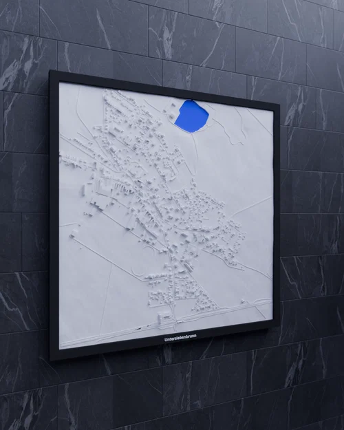 Untersiebenbrunn, Áo - Mô hình thu nhỏ 3D - Image 1