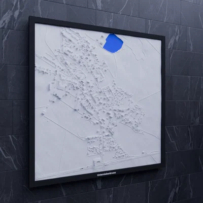 Untersiebenbrunn, Áo - Mô hình thu nhỏ 3D