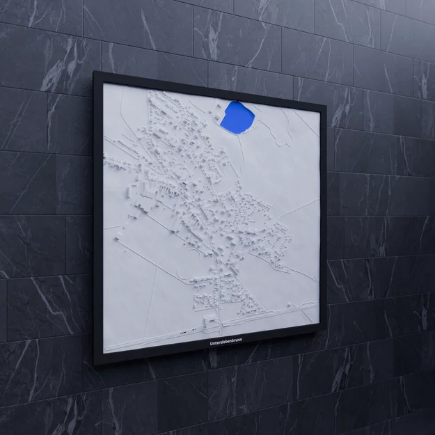 Untersiebenbrunn, Áo - Mô hình thu nhỏ 3D - Image 5