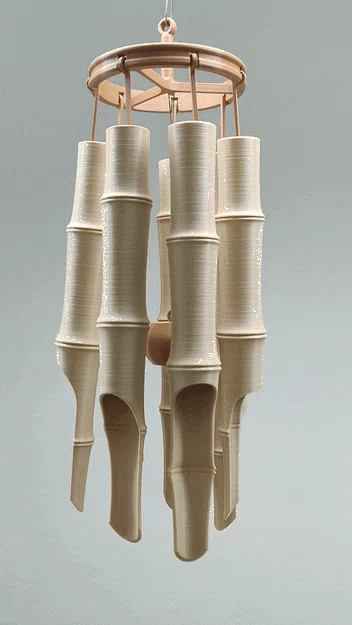 Chuông gió tre (Bamboo wind chimes) - Image 2