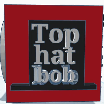 Chậu cây trang trí Top Hat Bob độc đáo cho góc làm việc