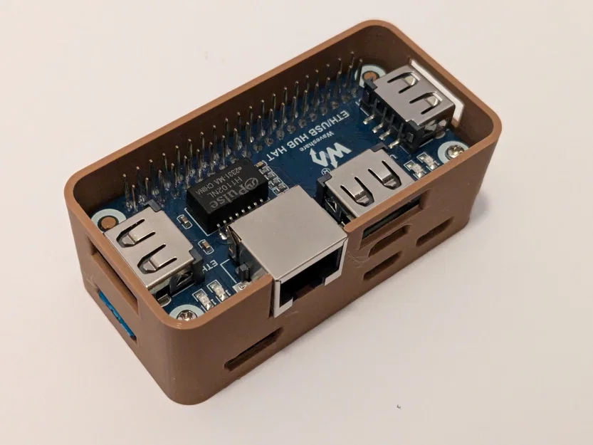 Hộp bảo vệ Waveshare Ethernet/USB HUB HAT cho Raspberry Pi - Image 4