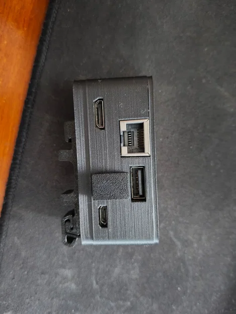 Hộp Raspberry Pi Zero + Waveshare HAT, gắn DIN rail - Image 1