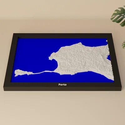 Porto, Spain - Mô hình thu nhỏ 3D