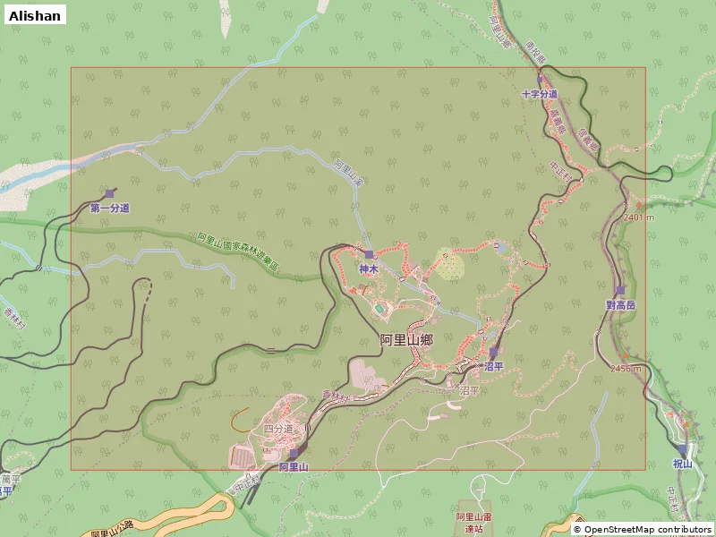 Alishan, Taiwan - Mô hình thu nhỏ 3D - Image 9