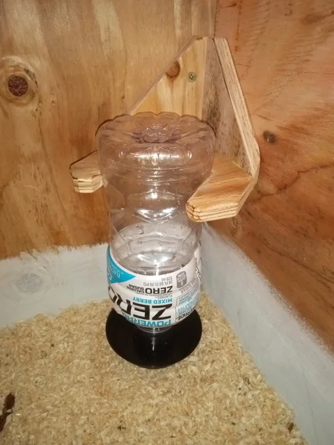 Máng nước gà con cho chai Powerade (ren 3 vòng) – 2 cỡ + anti drown - Image 2
