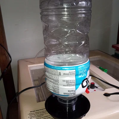 Máng nước gà con cho chai Powerade (ren 3 vòng) – 2 cỡ + anti drown