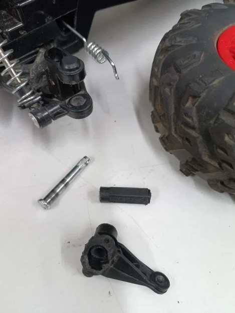 Bộ phận thay thế trục bánh xe RC Car Axle in 3D - Image 3