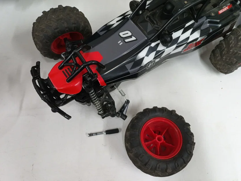 Bộ phận thay thế trục bánh xe RC Car Axle in 3D - Image 4