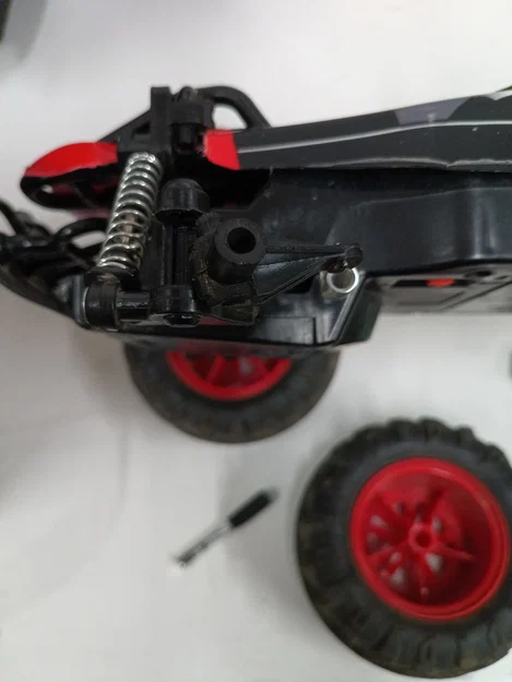 Bộ phận thay thế trục bánh xe RC Car Axle in 3D - Image 5