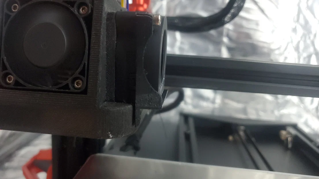 CR10S Pro V2 SATSANA 20mm Fan shroud - tấm chặn quạt (block off plate) - Image 1