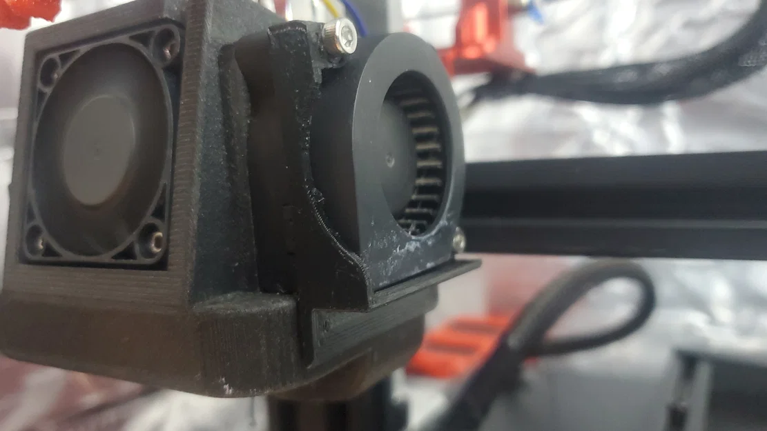 CR10S Pro V2 SATSANA 20mm Fan shroud - tấm chặn quạt (block off plate) - Image 2
