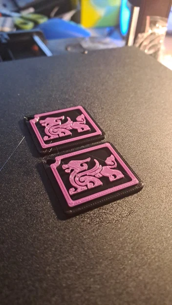 Móc khóa in 3D hình rồng KUKIRIN Dragon & K độc đáo - Image 1