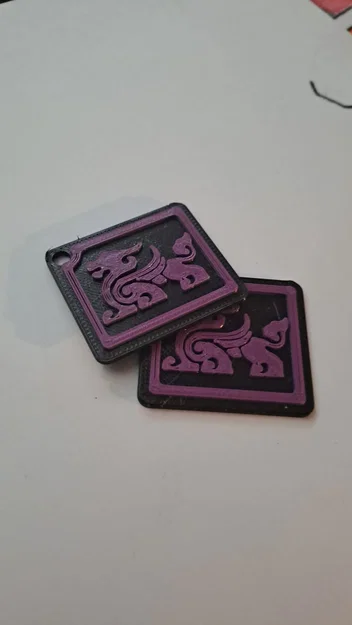 Móc khóa in 3D hình rồng KUKIRIN Dragon & K độc đáo - Image 2