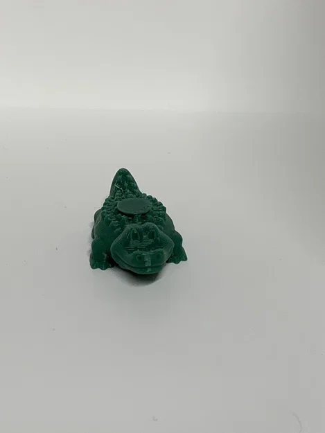 Spinning Crocodile Fidget - Đồ chơi cá sấu xoay 3D siêu nhẹ - Image 2
