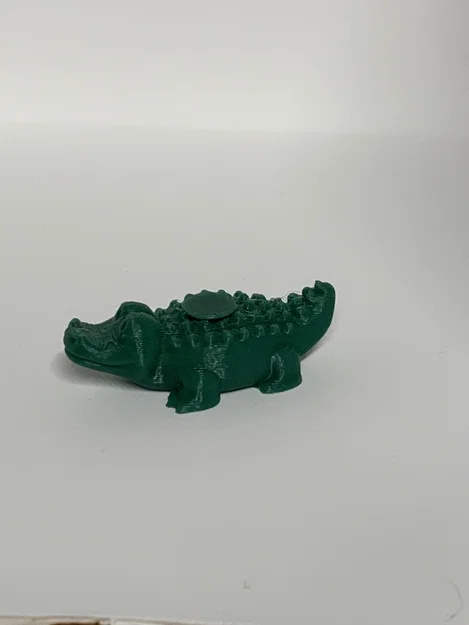 Spinning Crocodile Fidget - Đồ chơi cá sấu xoay 3D siêu nhẹ - Image 3