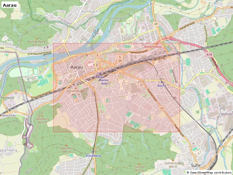 Aarau, Thụy Sĩ - Mô hình thu nhỏ 3D địa hình - Image 9