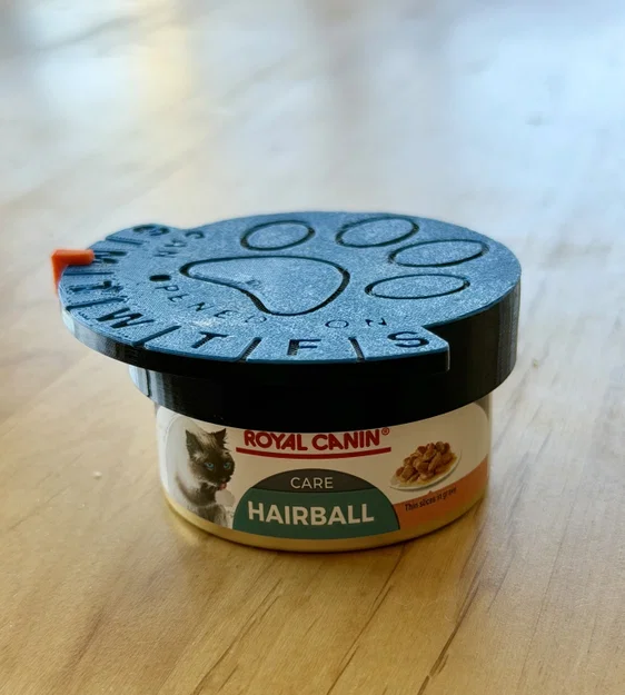 Nắp đậy lon thức ăn mèo (Cat Food Can Lid) - Image 1
