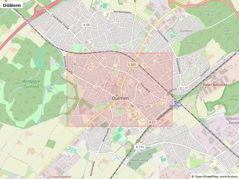 Dülmen, Đức - Mô hình thu nhỏ 3D - Image 9