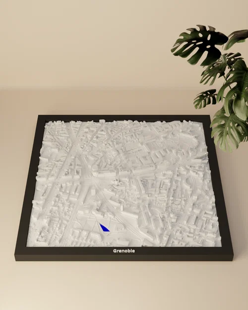 Grenoble, Pháp – Mô hình 3D thu nhỏ - Image 2