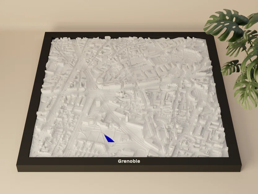 Grenoble, Pháp – Mô hình 3D thu nhỏ - Image 4