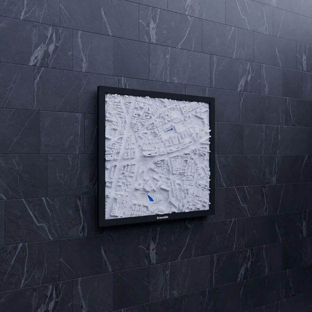 Grenoble, Pháp – Mô hình 3D thu nhỏ - Image 7