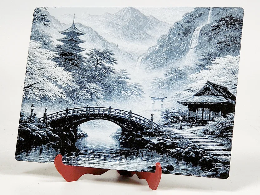 Phong cảnh Nhật Bản – HueForge - Image 3