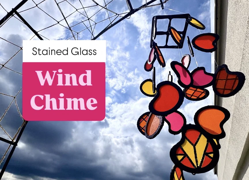 Chuông gió hoặc Suncatcher kính màu (Stained Glass) - Image 1