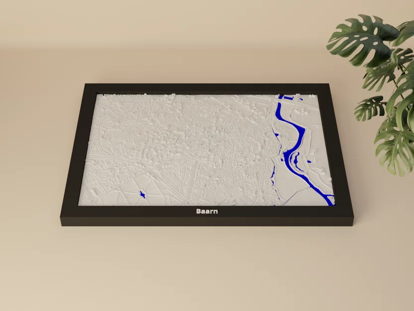 Baarn, Hà Lan - Mô hình 3D thu nhỏ - Image 1