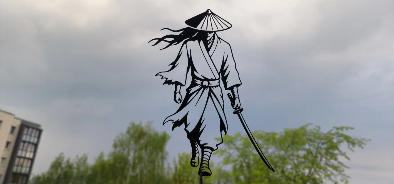 Tranh Treo Tường 2D Samurai Warrior - Image 2