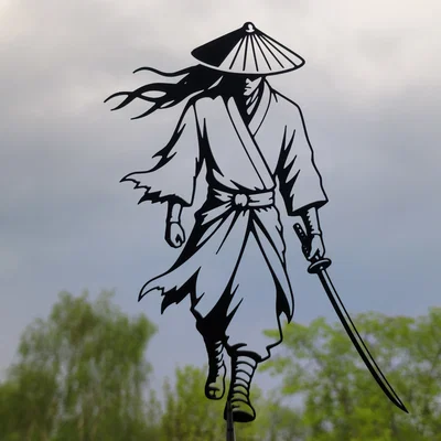 Tranh Treo Tường 2D Samurai Warrior