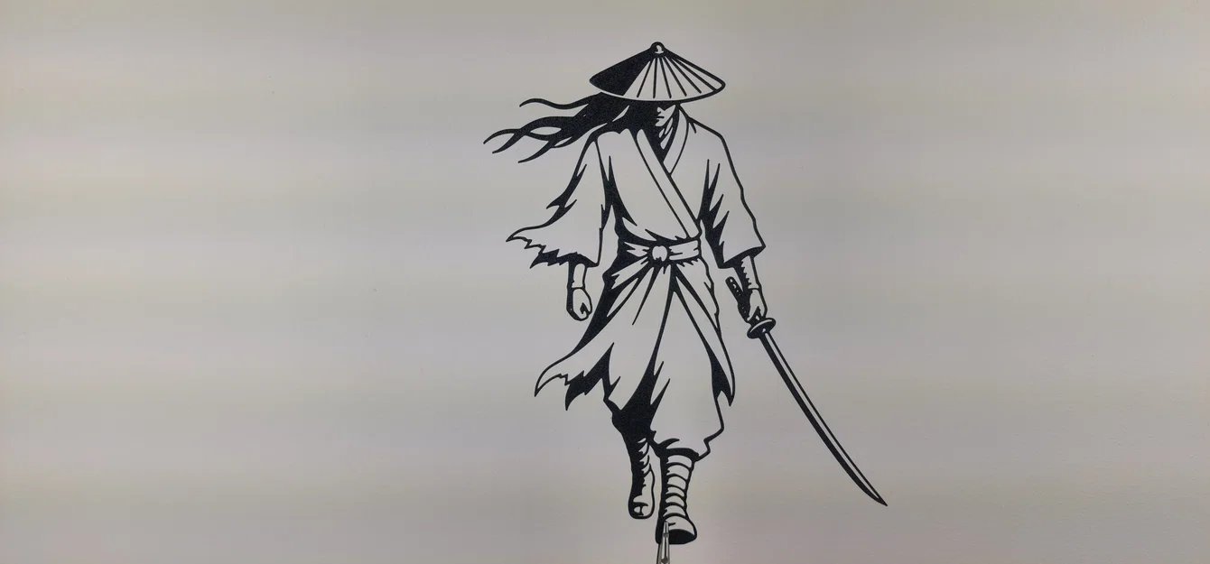 Tranh Treo Tường 2D Samurai Warrior - Image 3