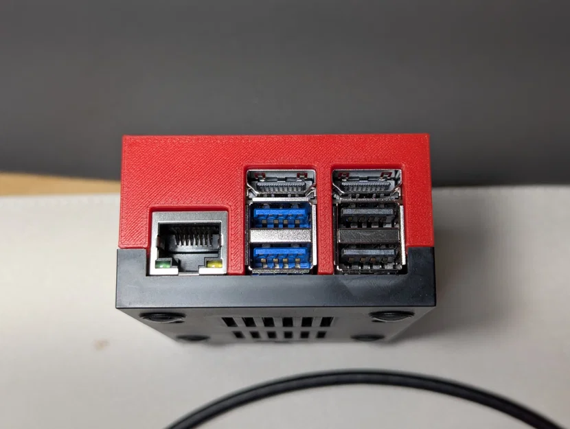 Phần nắp trên vỏ Argon Poly+ 5 cho HDMI-ext & CFE HAT (Will Whang) - Image 2