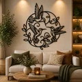 Tranh Treo Tường 2D Vòng Tròn Chim Ruồi (Hummingbird Circle 2D Wall Art) - Thumbnail 1