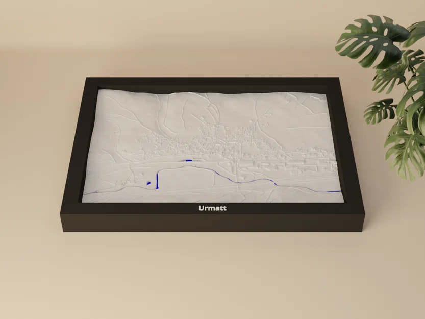Urmatt, Pháp - Mô hình 3D Miniature - Image 1