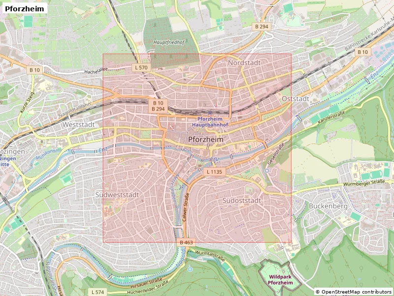 Pforzheim, Đức - Mô hình địa hình thu nhỏ 3D - Image 9