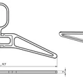 Móc Treo Quần Áo (Cloth Hanger) In 3D - Lắp Ráp 3 Phần - Thumbnail 6