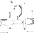 Móc Treo Quần Áo (Cloth Hanger) In 3D - Lắp Ráp 3 Phần - Thumbnail 7