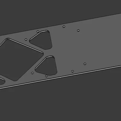 Tấm khung gầm robot FTC (Chassis plates) in 3D cứng cáp