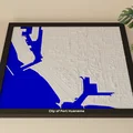 Thành phố Port Hueneme, Hoa Kỳ - Mô hình 3D thu nhỏ - Thumbnail 1
