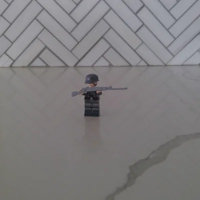 Mô hình súng trường Mauser 98 kèm lưỡi lê cho minifigure Lego