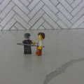 Mô hình súng trường Mauser 98 kèm lưỡi lê cho minifigure Lego - Thumbnail 4