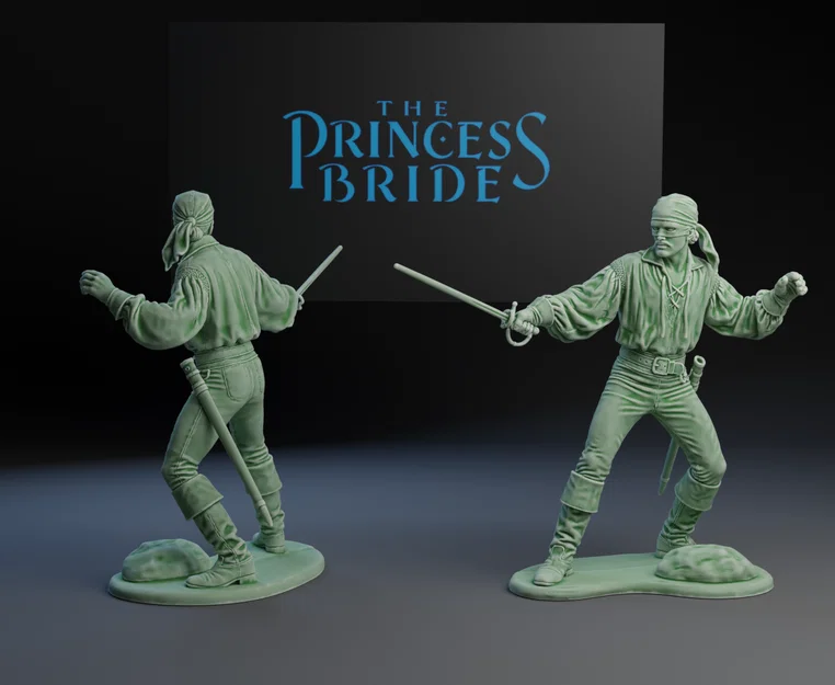 Little Green Army : Princess Bride : Người Đàn Ông Áo Đen - Image 1