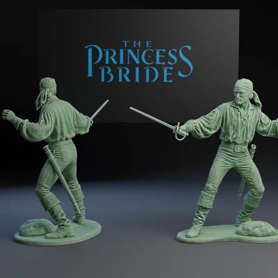 Little Green Army : Princess Bride : Người Đàn Ông Áo Đen